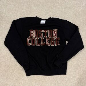 Boston College Black Crewneck